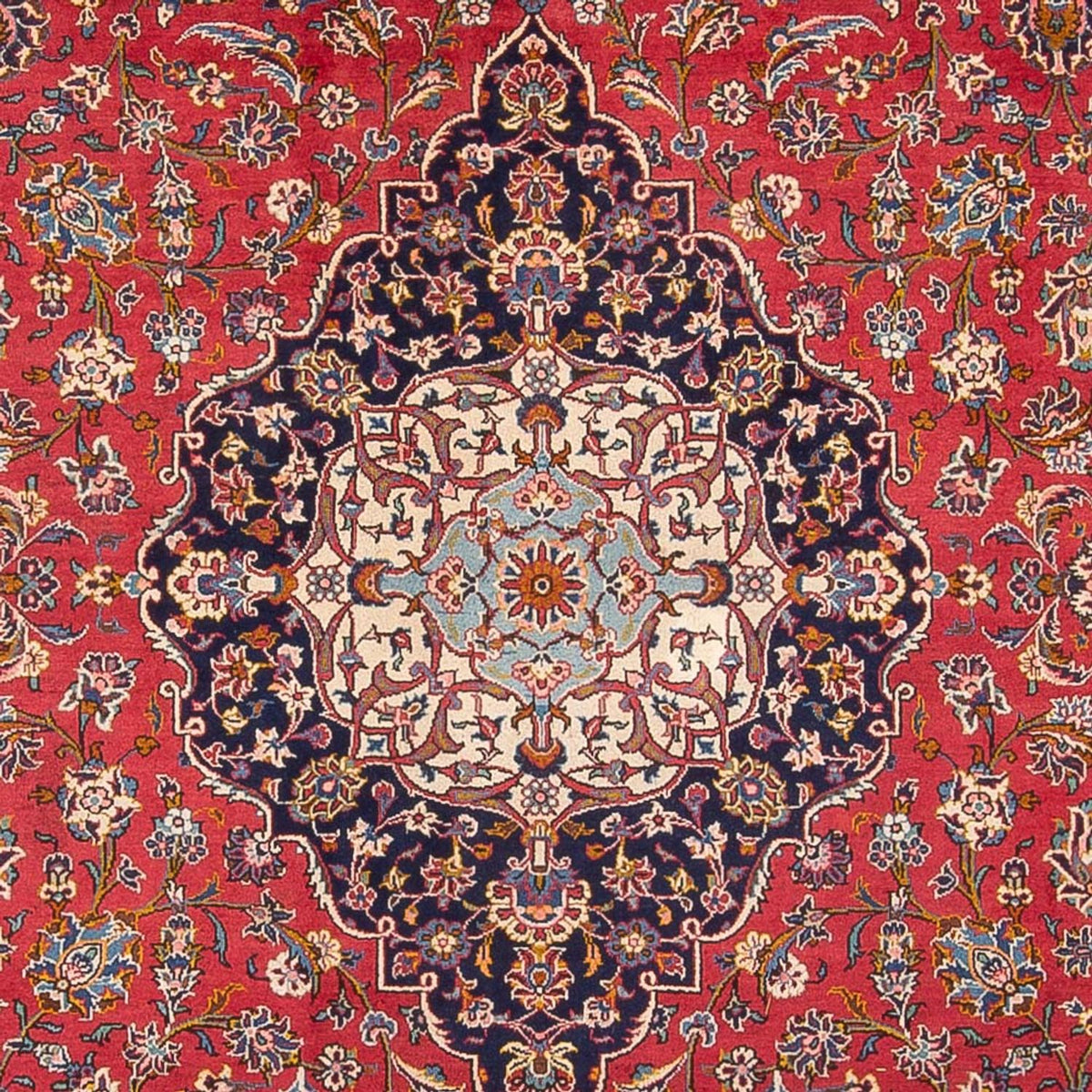 Alfombra persa - Keshan - 386 x 296 cm - rojo