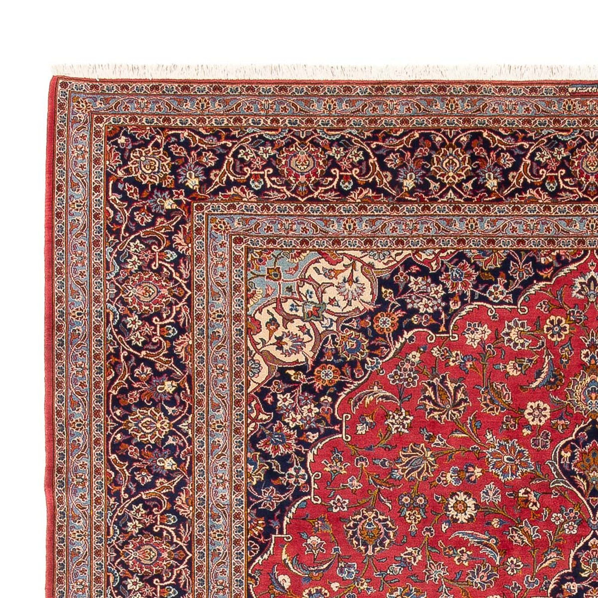 Alfombra persa - Keshan - 386 x 296 cm - rojo