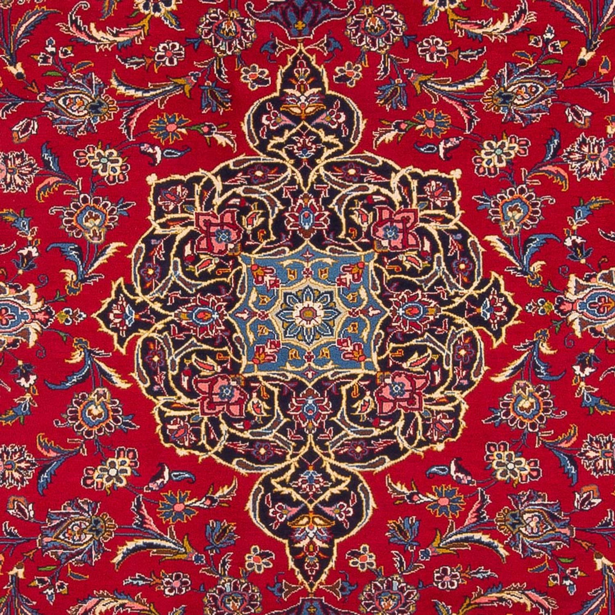 Alfombra persa - Keshan - 412 x 290 cm - rojo