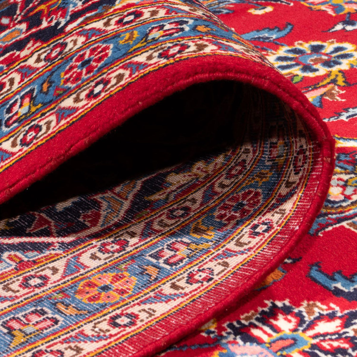 Alfombra persa - Keshan - 412 x 290 cm - rojo