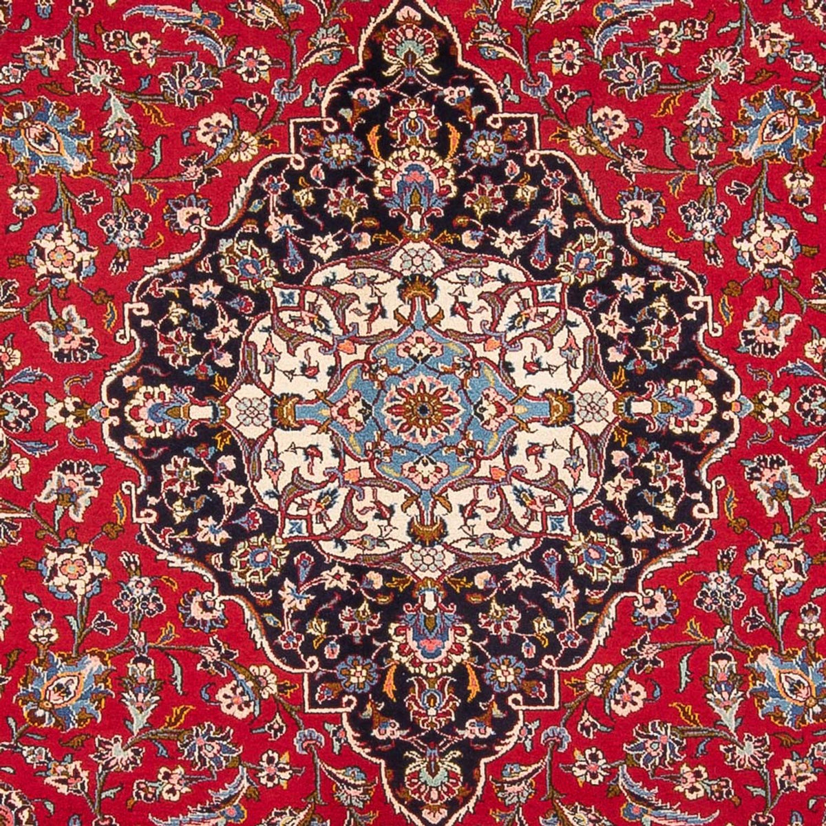 Alfombra persa - Keshan - 397 x 312 cm - rojo