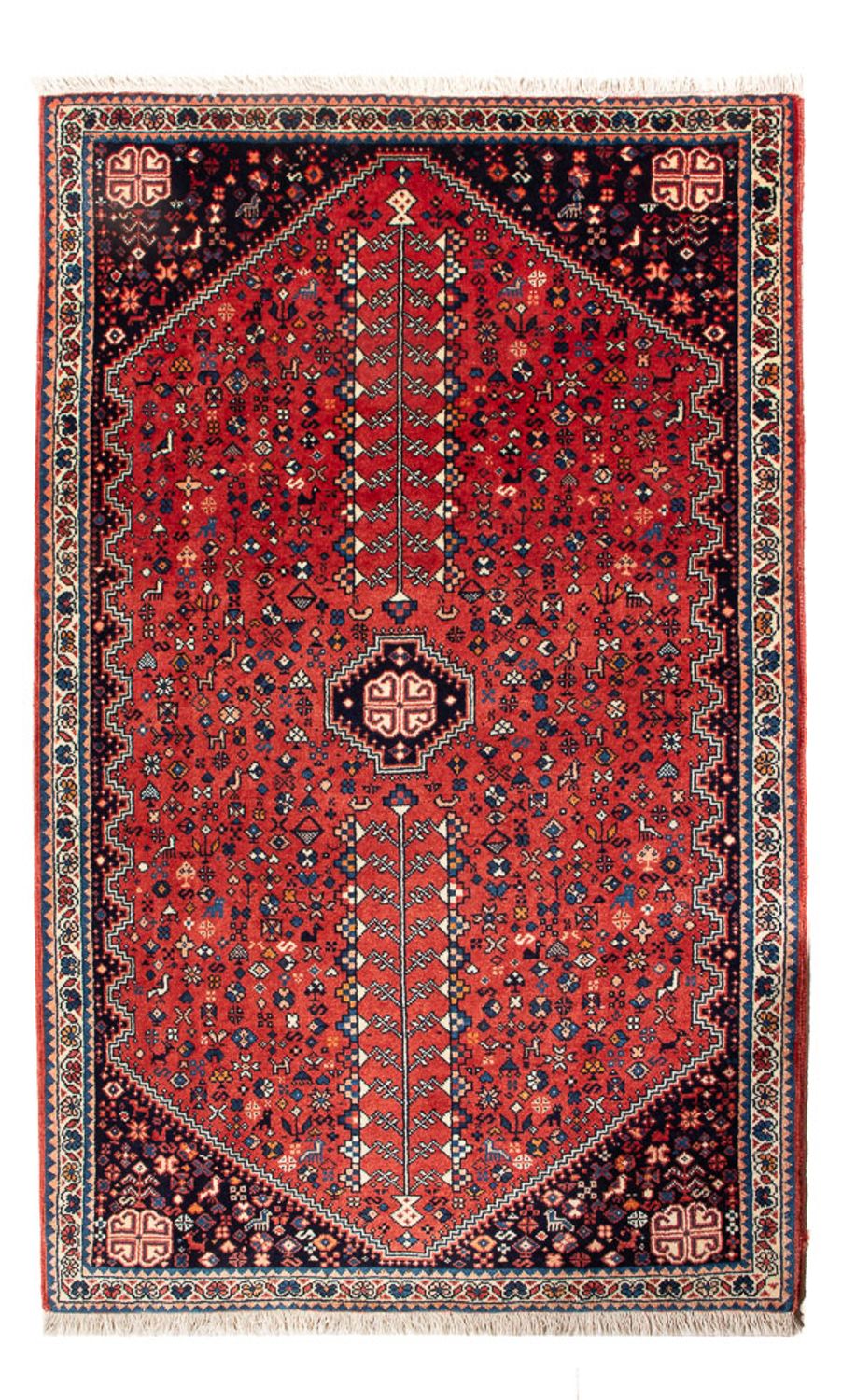 Alfombra Gabbeh - Persa Kashkuli - 125 x 80 cm - rojo