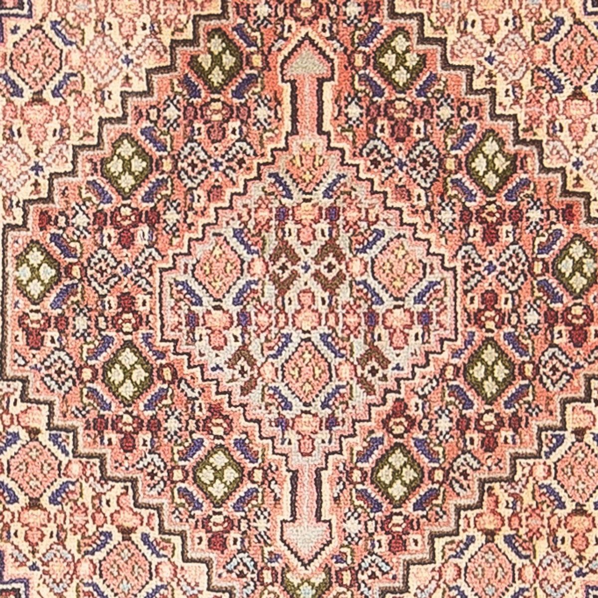 Alfombra persa - Clásica - 103 x 73 cm - beige oscuro
