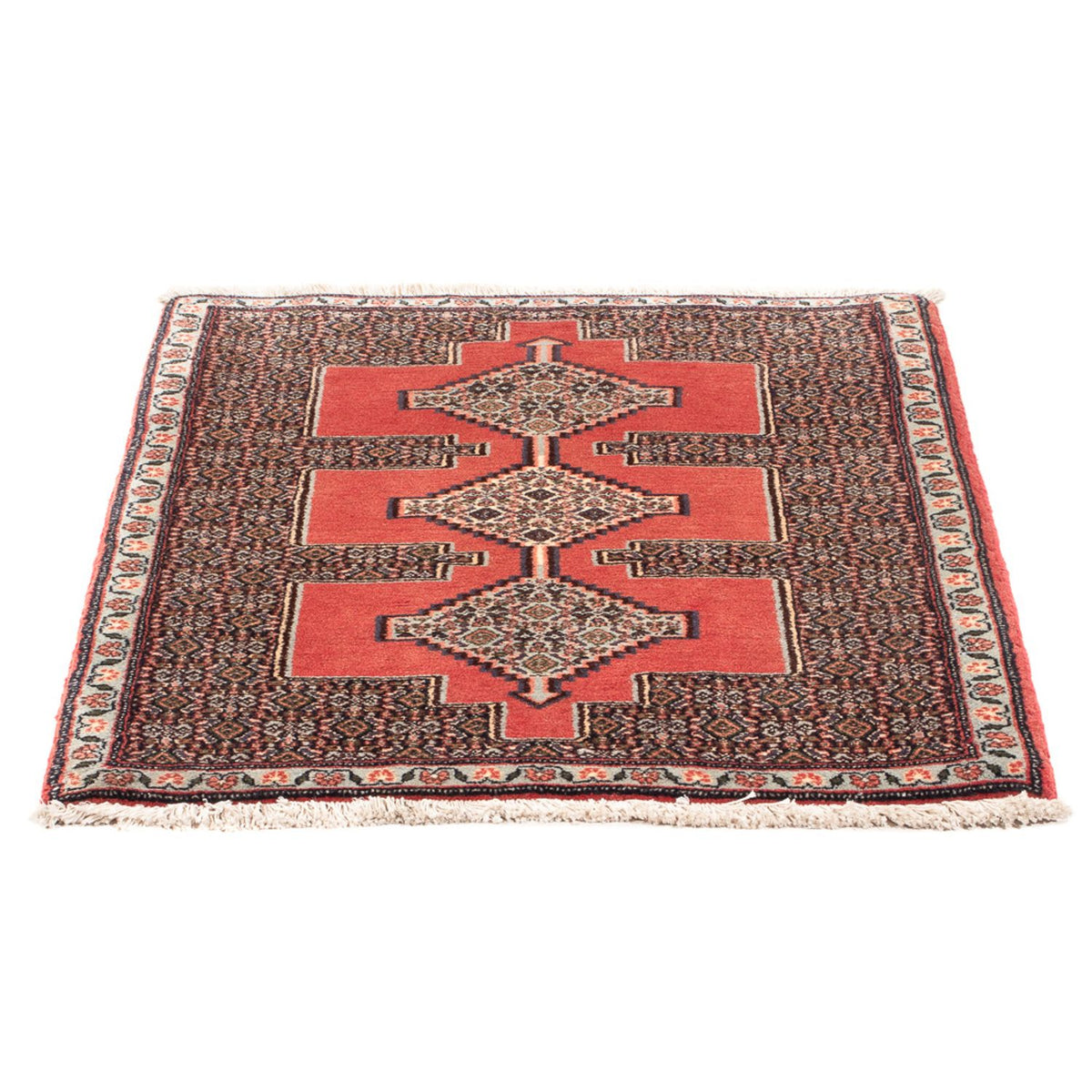 Alfombra persa - Clásica - 98 x 76 cm - rojo