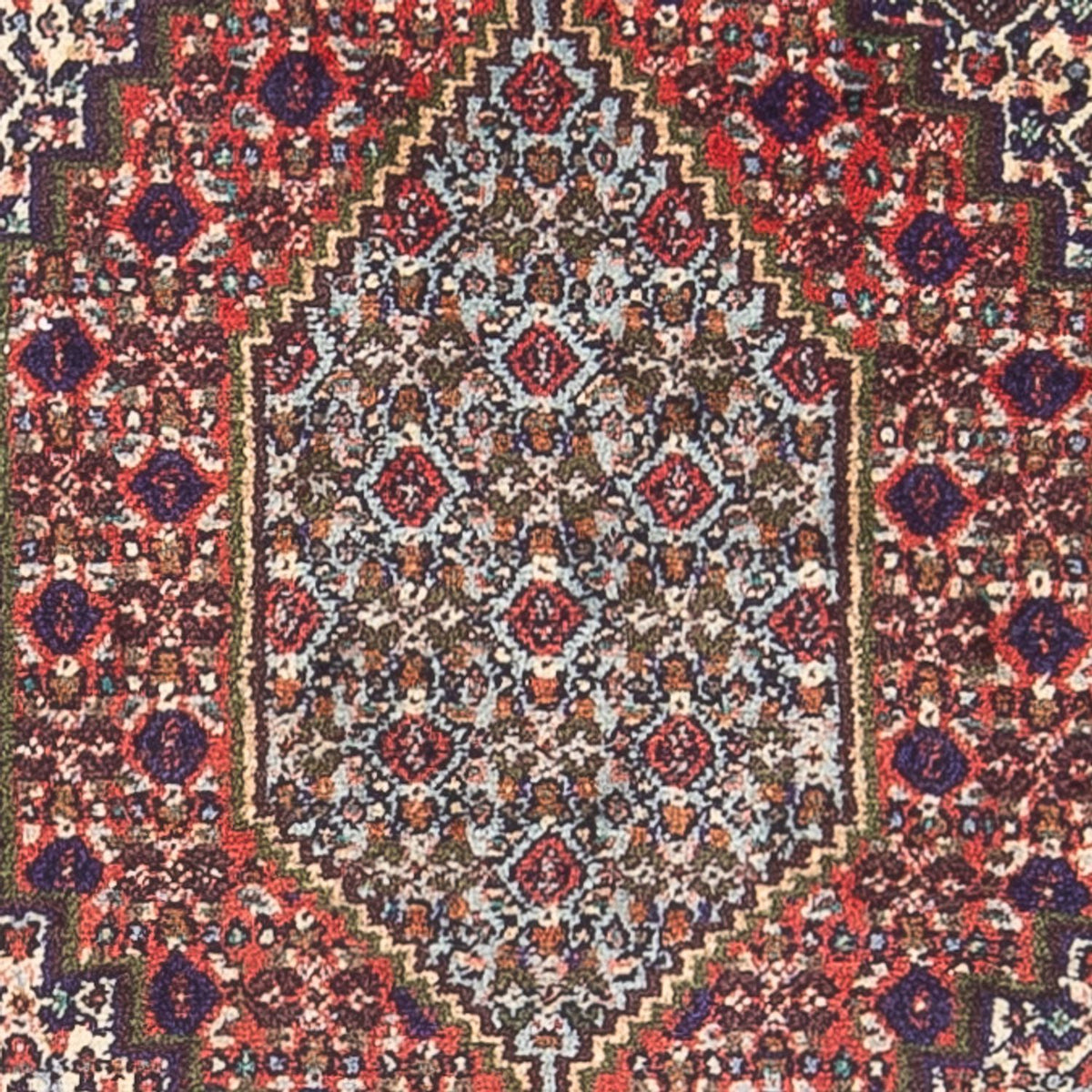 Alfombra persa - Clásica - 102 x 78 cm - beige oscuro