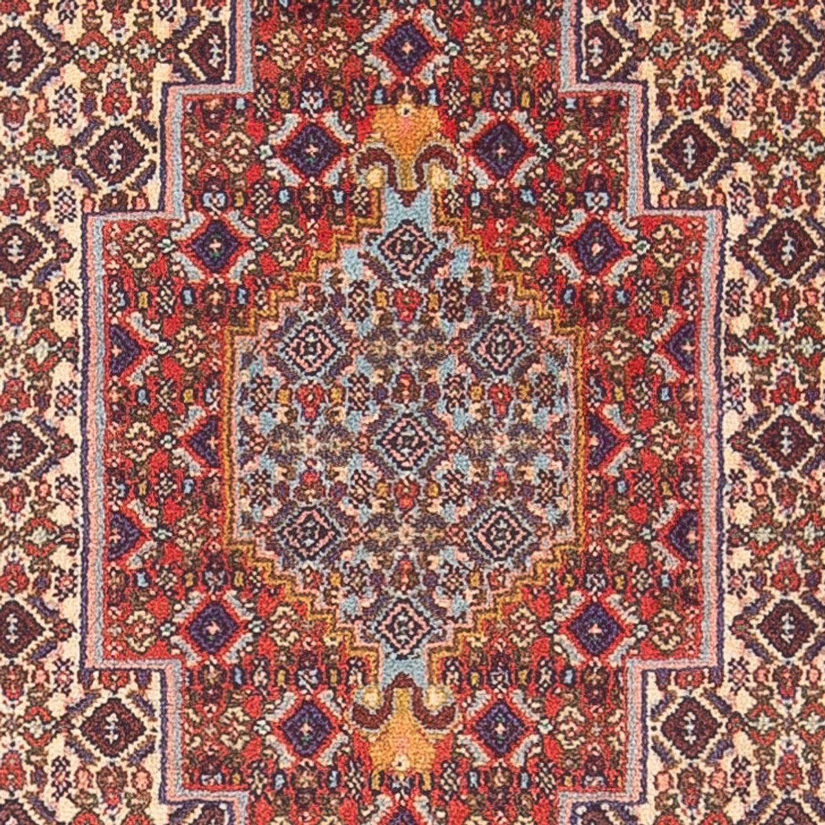 Alfombra persa - Clásica - 113 x 76 cm - rojo claro