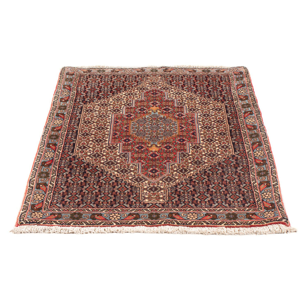 Alfombra persa - Clásica - 113 x 76 cm - rojo claro
