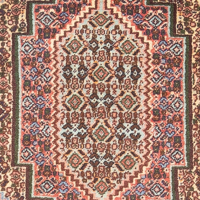 Alfombra persa - Clásica - 105 x 77 cm - beige oscuro