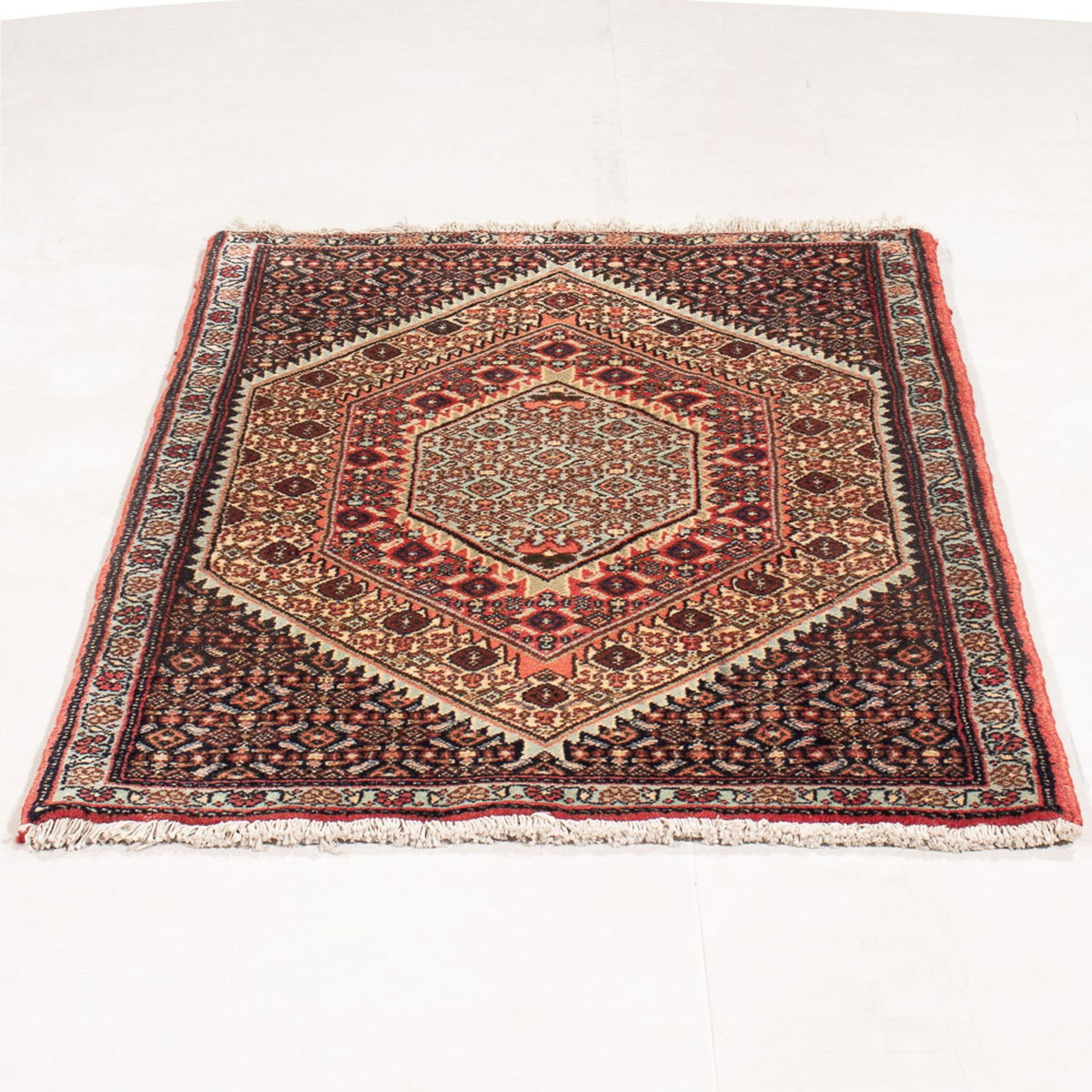 Alfombra persa - Clásica - 100 x 68 cm - beige claro