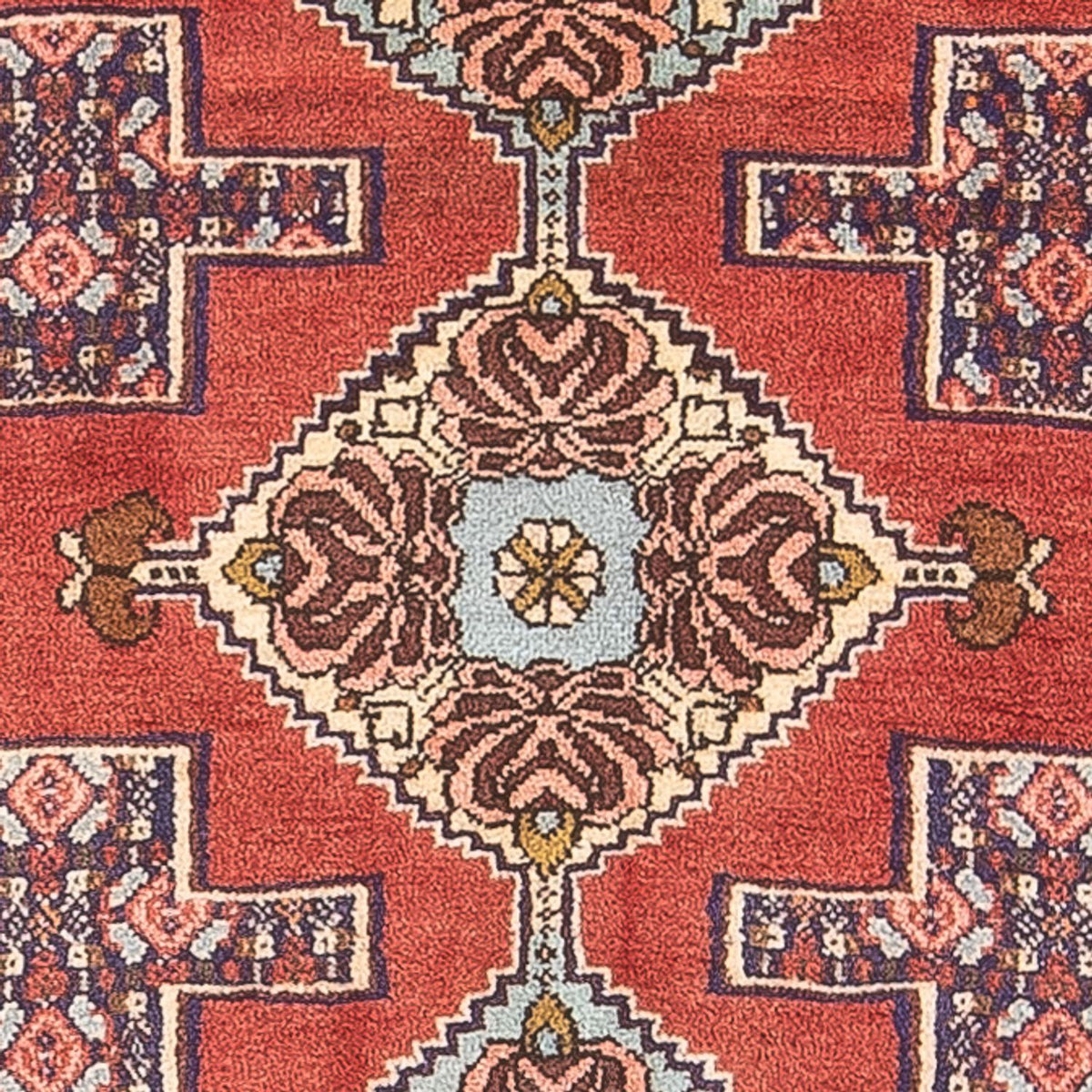 Alfombra persa - Clásica - 105 x 72 cm - rojo