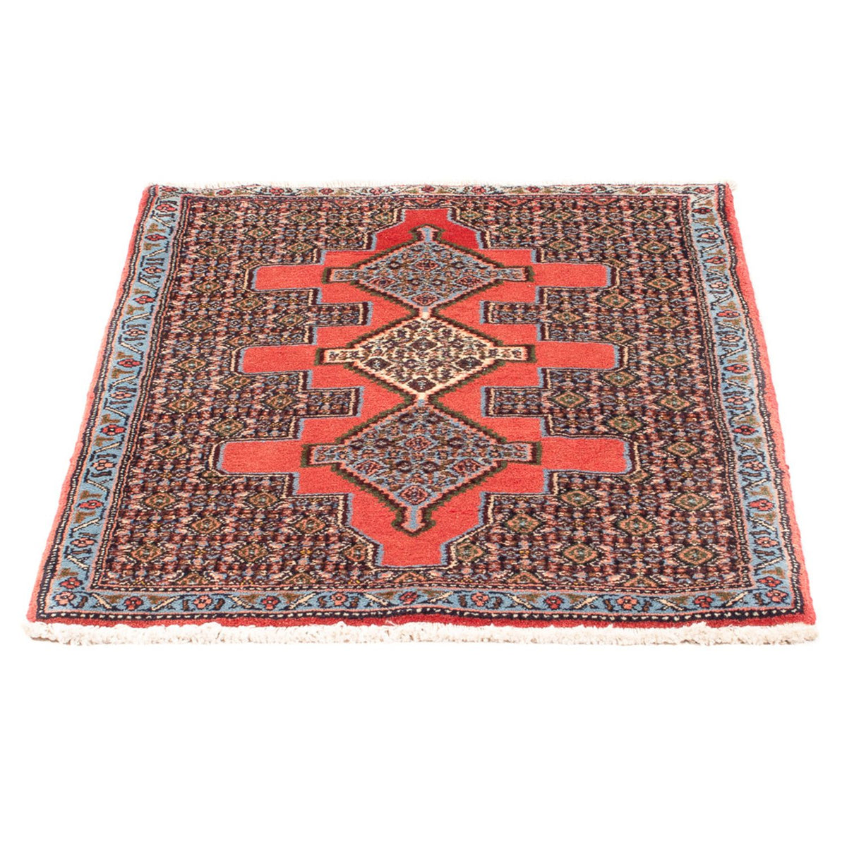 Alfombra persa - Clásica - 106 x 76 cm - rojo