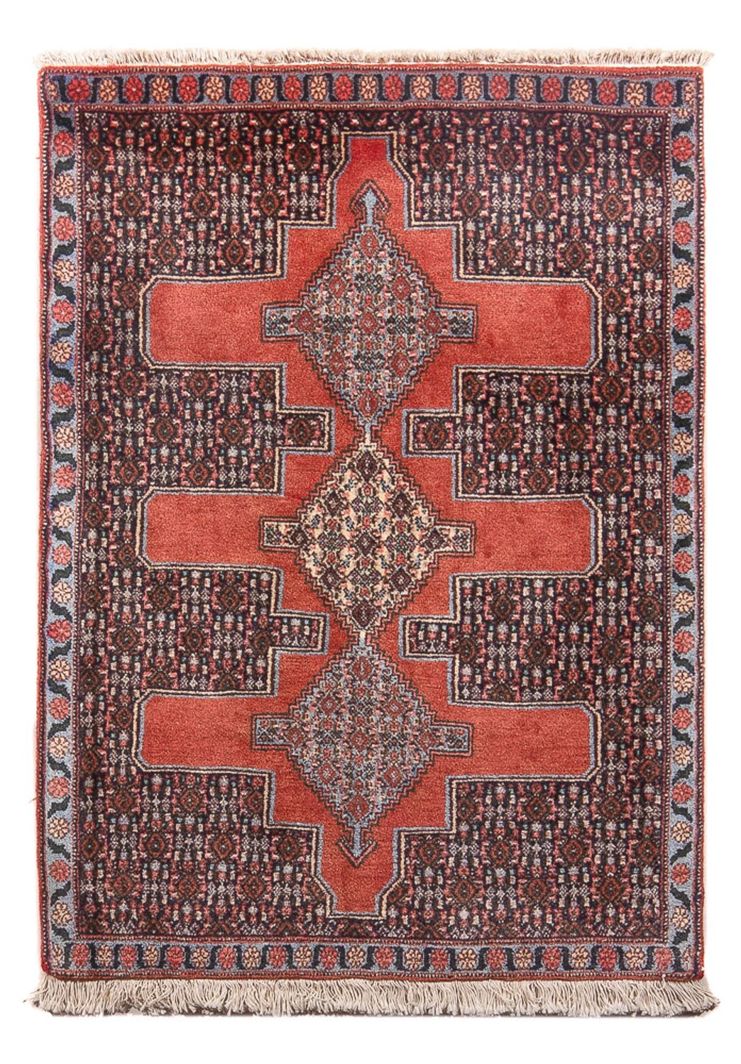 Alfombra persa - Clásica - 108 x 72 cm - rojo