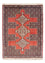 Alfombra persa - Clásica - 104 x 72 cm - naranja