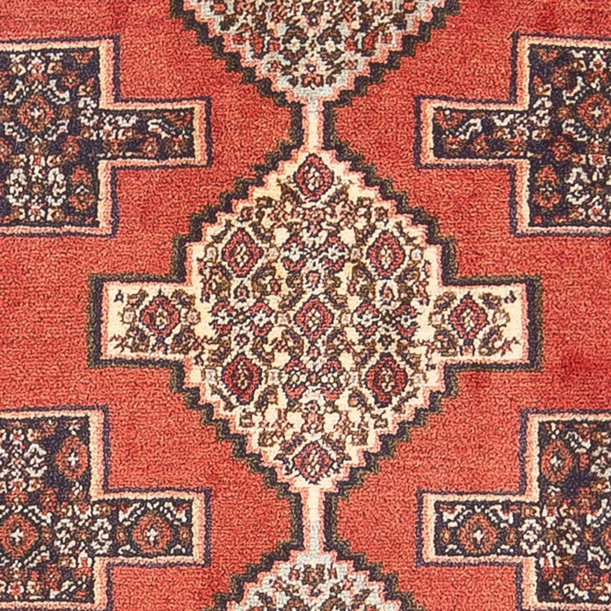 Alfombra persa - Clásica - 104 x 72 cm - naranja