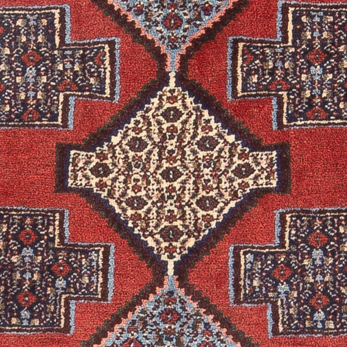 Alfombra persa - Clásica - 106 x 78 cm - rojo