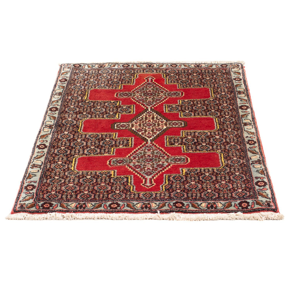 Alfombra persa - Clásica - 106 x 73 cm - rojo