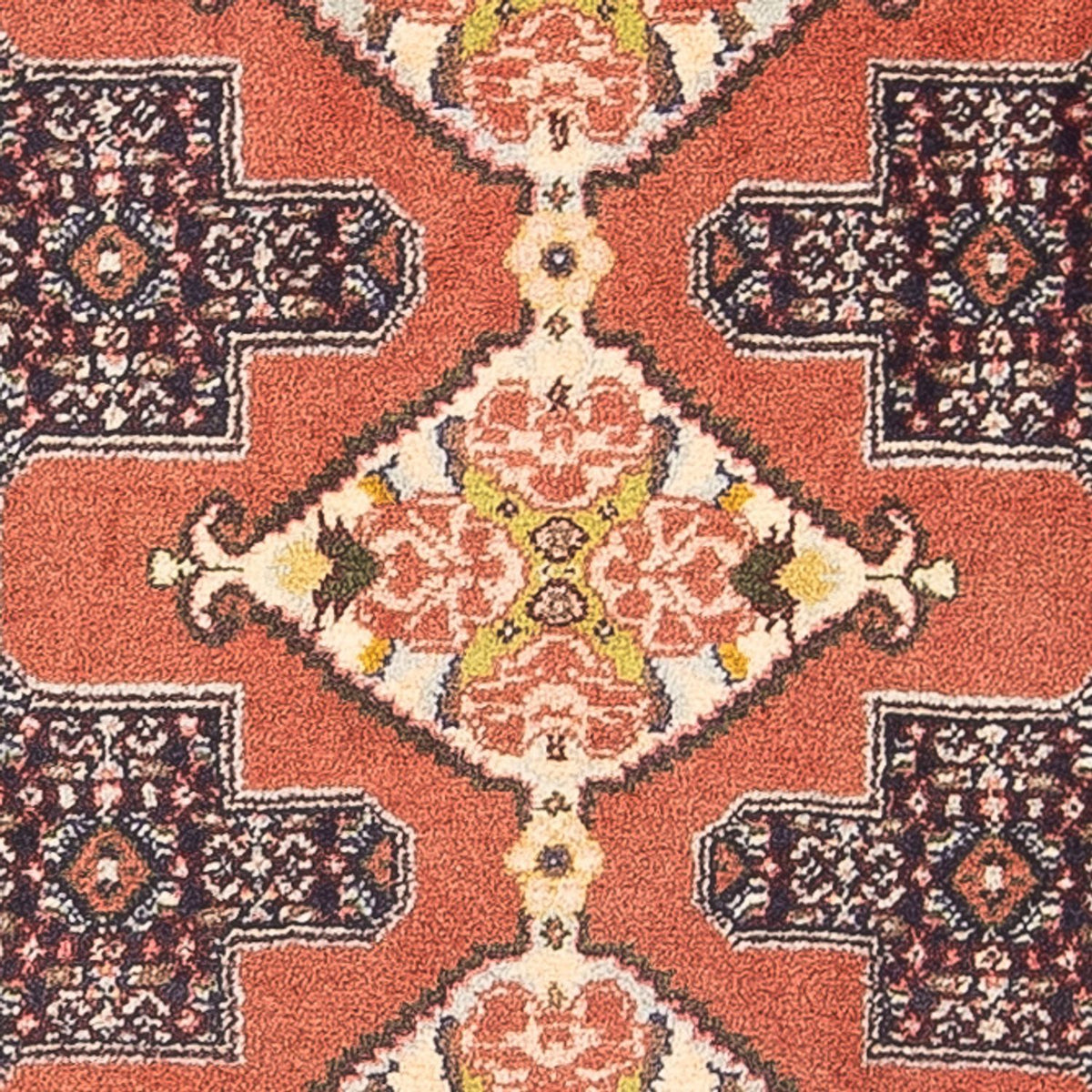 Alfombra persa - Clásica - 100 x 73 cm - naranja