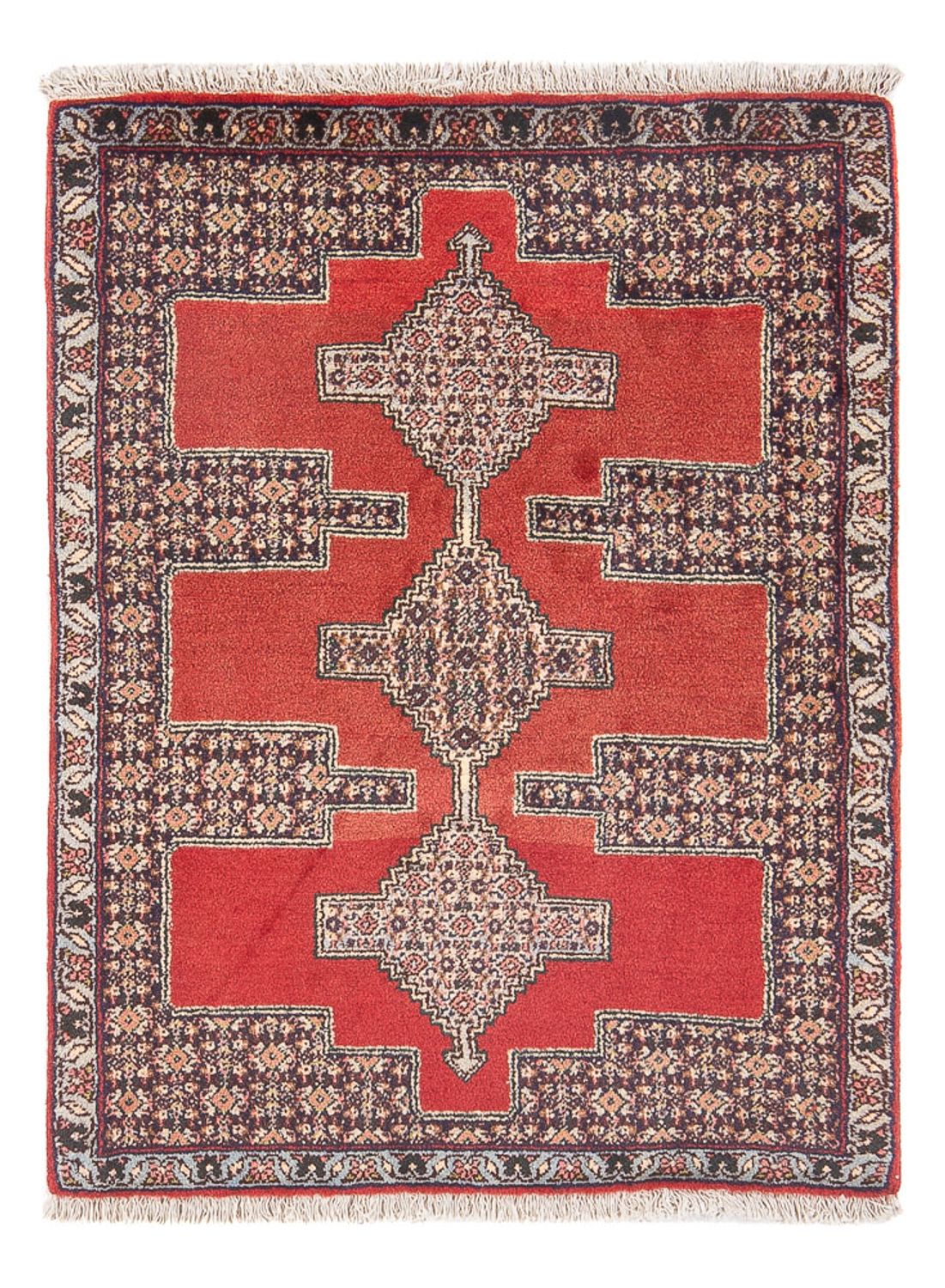 Alfombra persa - Clásica - 104 x 73 cm - rojo