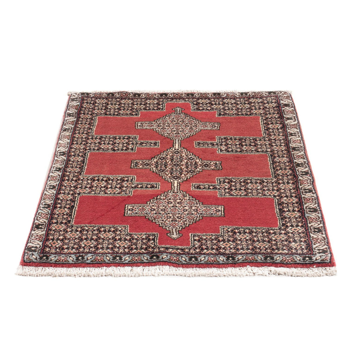 Alfombra persa - Clásica - 104 x 73 cm - rojo
