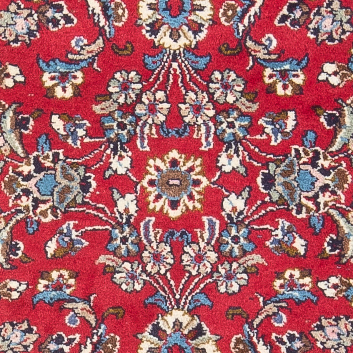 Alfombra persa - Keshan - 130 x 67 cm - rojo