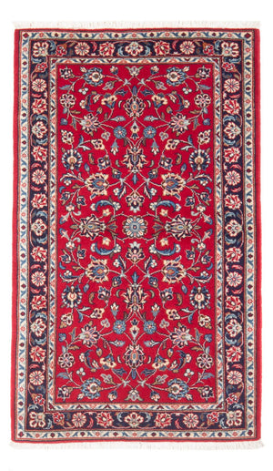 Alfombra persa - Keshan - 140 x 74 cm - rojo