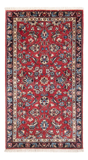 Alfombra persa - Keshan - 133 x 70 cm - rojo
