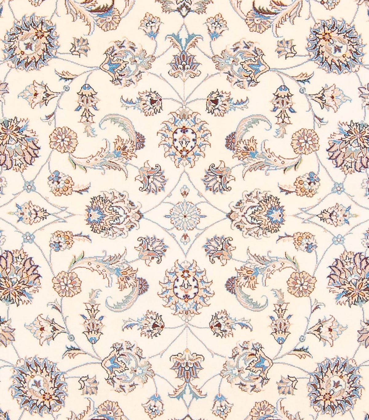 Alfombra persa - Clásica - Real - 338 x 247 cm - crema