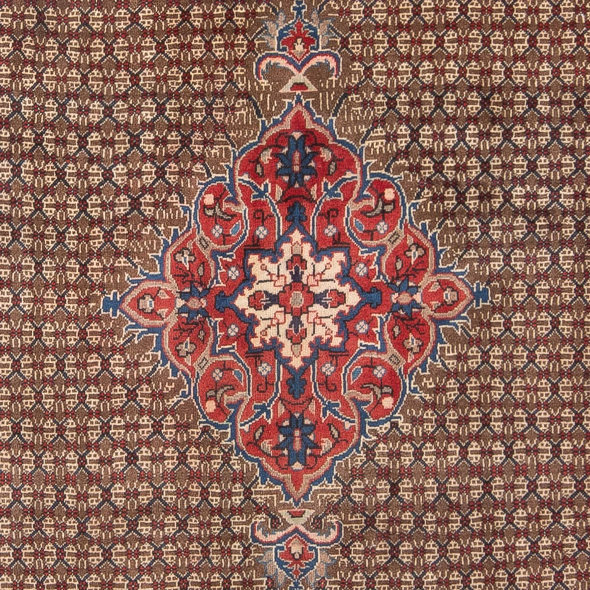 Alfombra persa - Nómada - 306 x 157 cm - beige oscuro