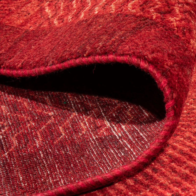 Alfombra Gabbeh - Loribaft Persa - 384 x 284 cm - rojo
