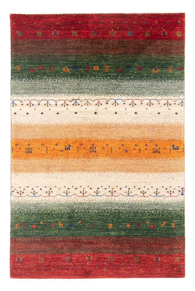 Alfombra Gabbeh - Loribaft Persa - 131 x 82 cm - multicolor
