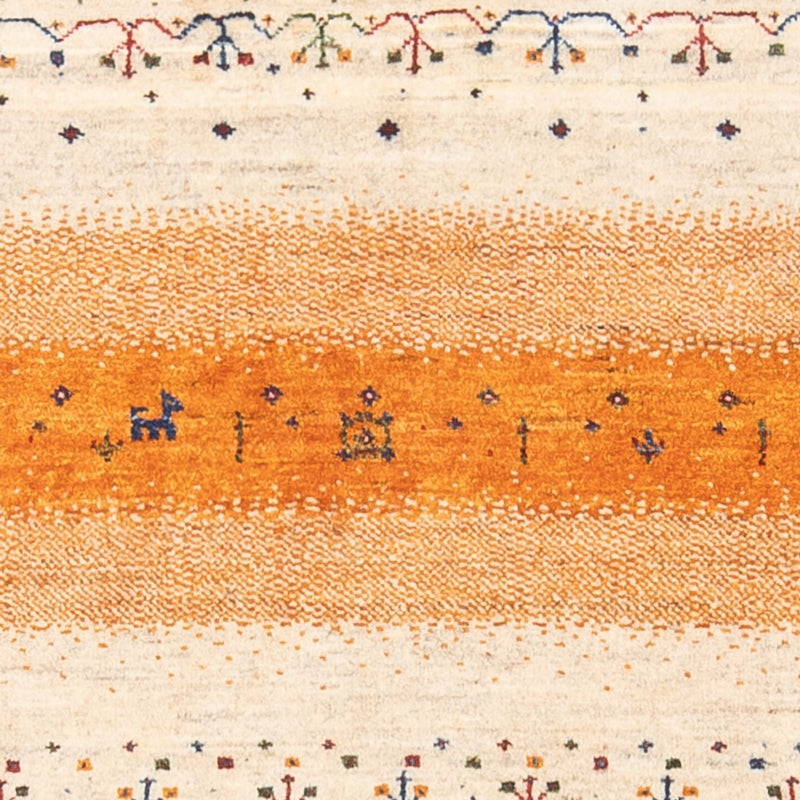 Alfombra Gabbeh - Loribaft Persa - 131 x 82 cm - multicolor