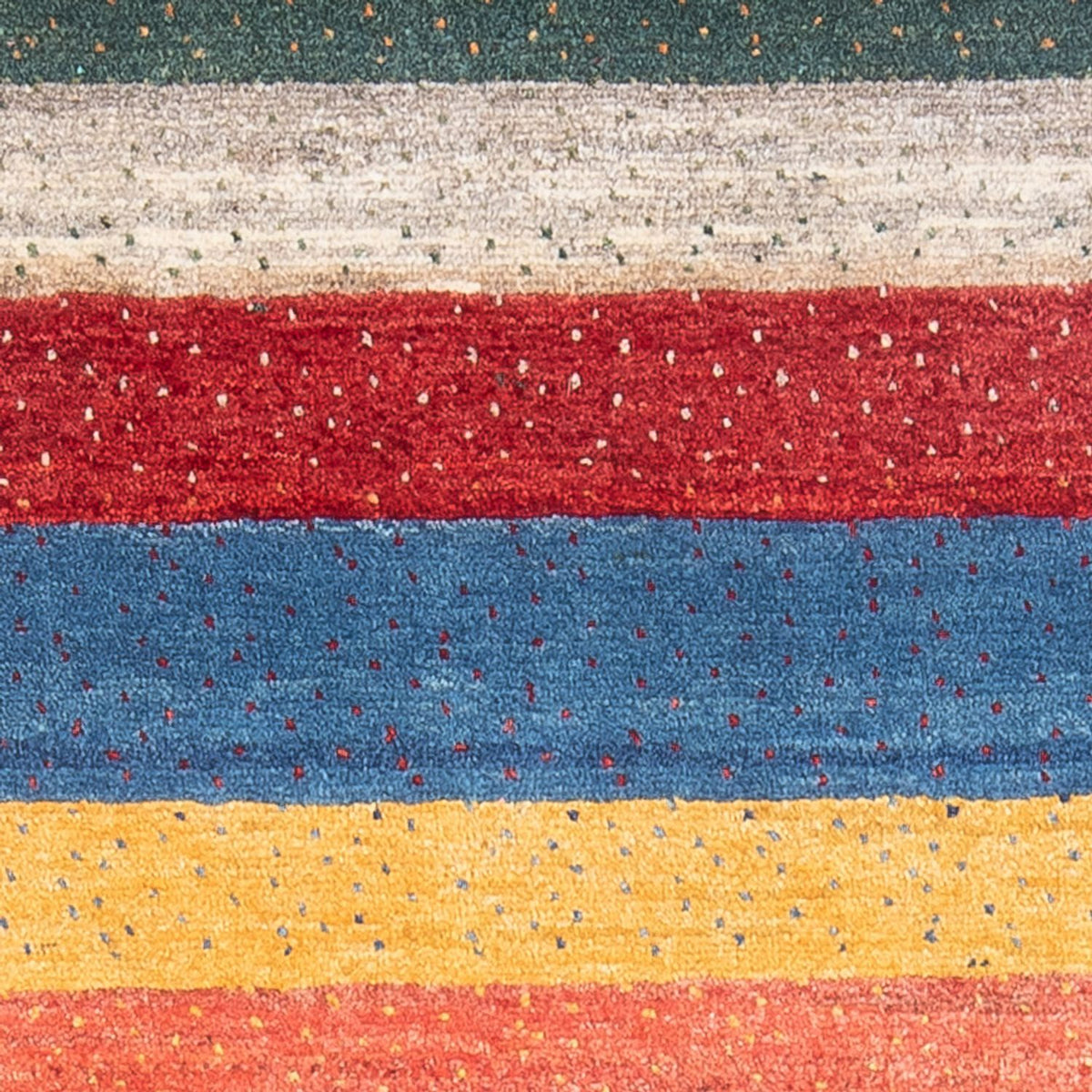 Alfombra Gabbeh - Loribaft Persa - 129 x 87 cm - multicolor