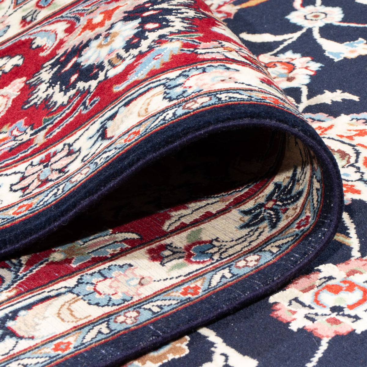 Alfombra persa - Clásica - 348 x 248 cm - azul oscuro