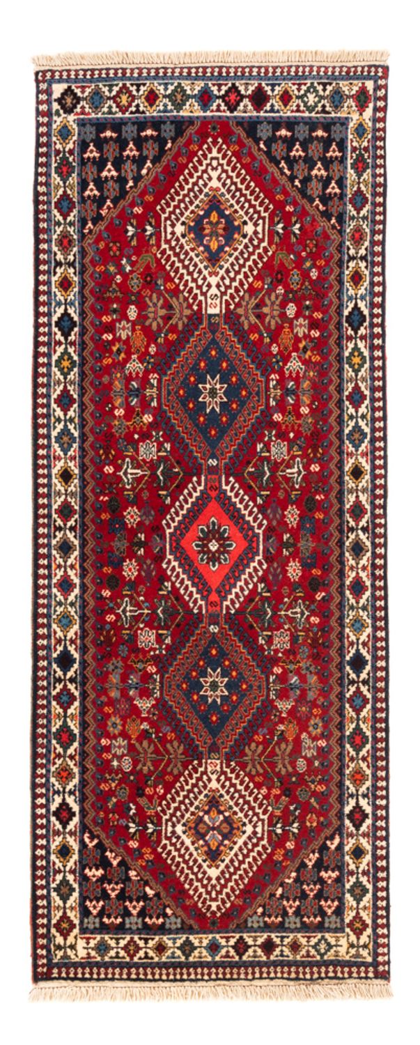 Alfombra de pasillo Alfombra persa - Nómada - 198 x 80 cm - rojo