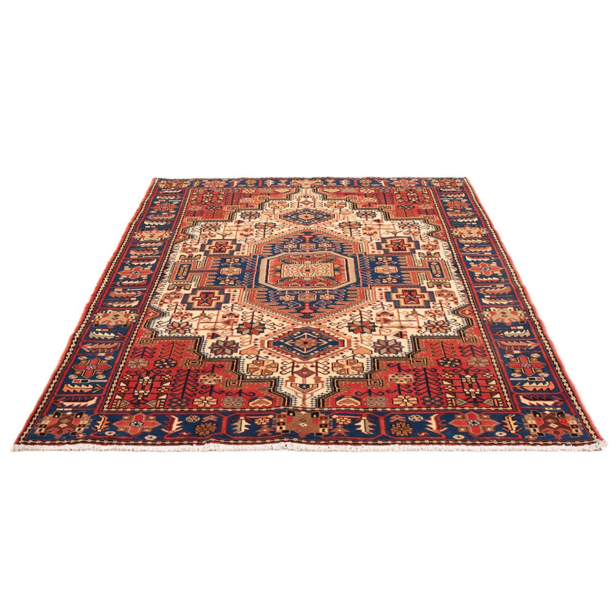Alfombra persa - Nómada - 205 x 137 cm - azul
