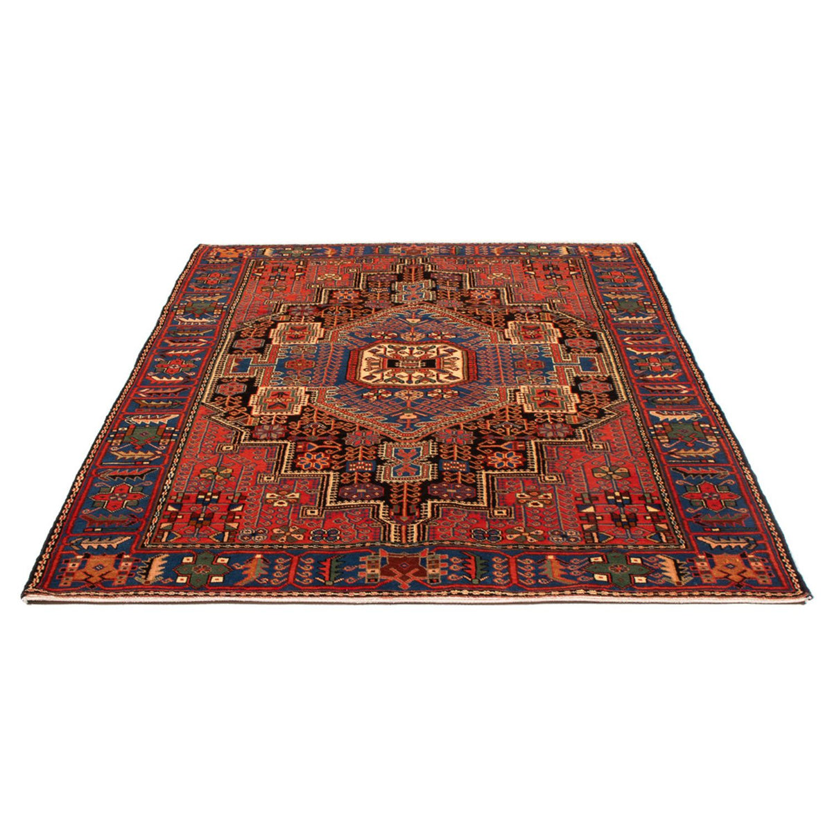 Alfombra persa - Nómada - 205 x 137 cm - azul