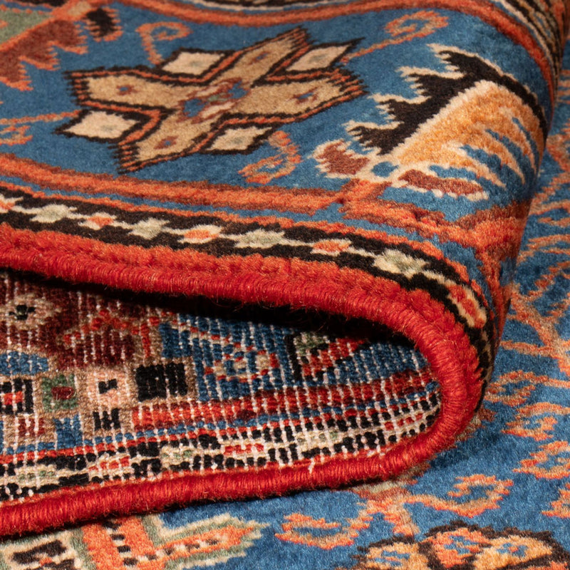 Alfombra persa - Nómada - 196 x 150 cm - azul