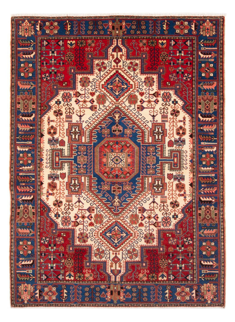 Alfombra persa - Nómada - 210 x 152 cm - azul