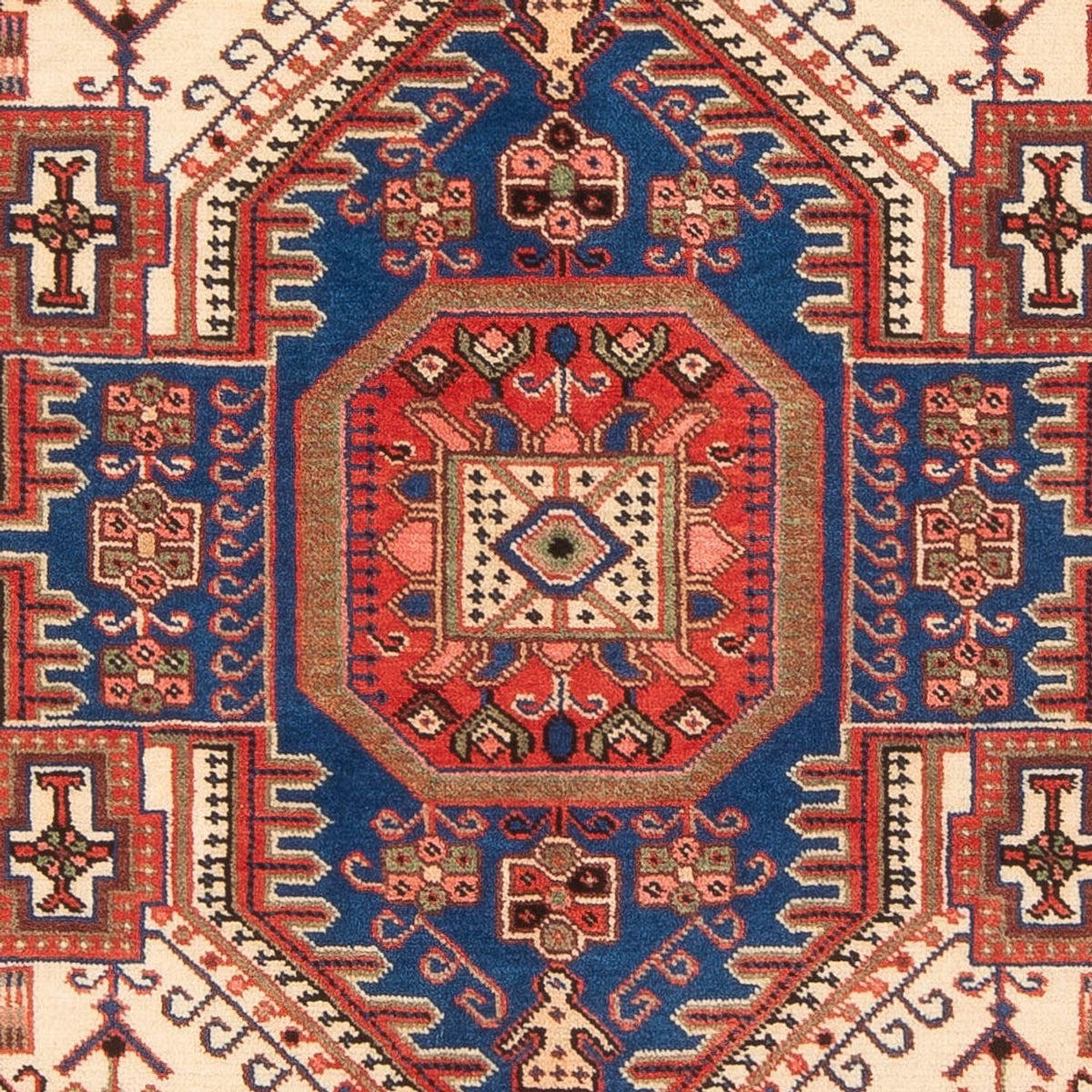 Alfombra persa - Nómada - 210 x 152 cm - azul