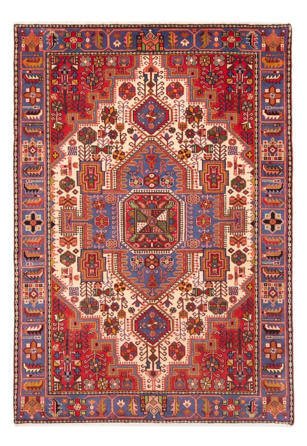 Alfombra persa - Nómada - 200 x 130 cm - azul