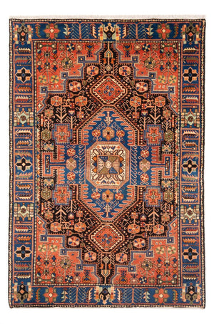 Alfombra persa - Nómada - 200 x 138 cm - azul