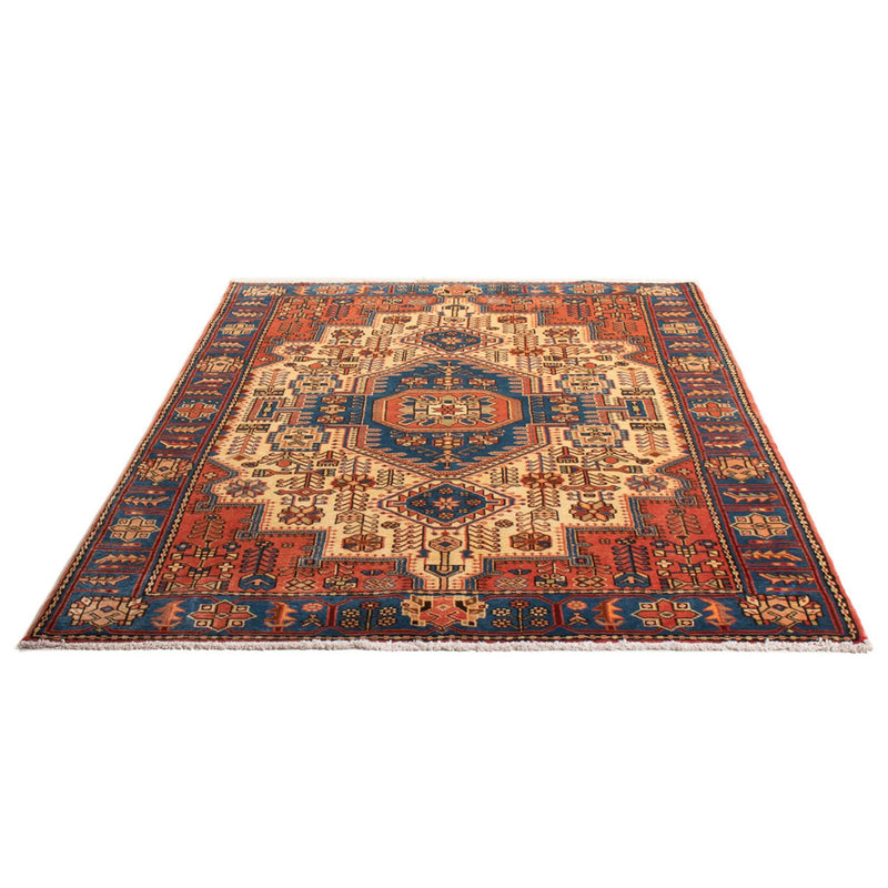 Alfombra persa - Nómada - 195 x 138 cm - azul
