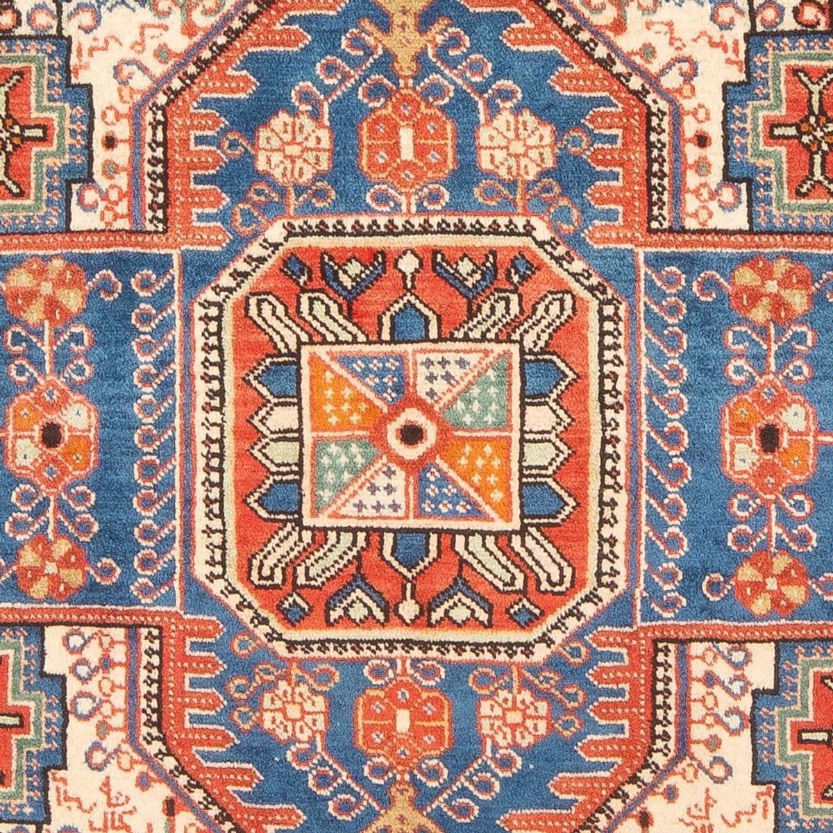 Alfombra persa - Nómada - 200 x 140 cm - azul
