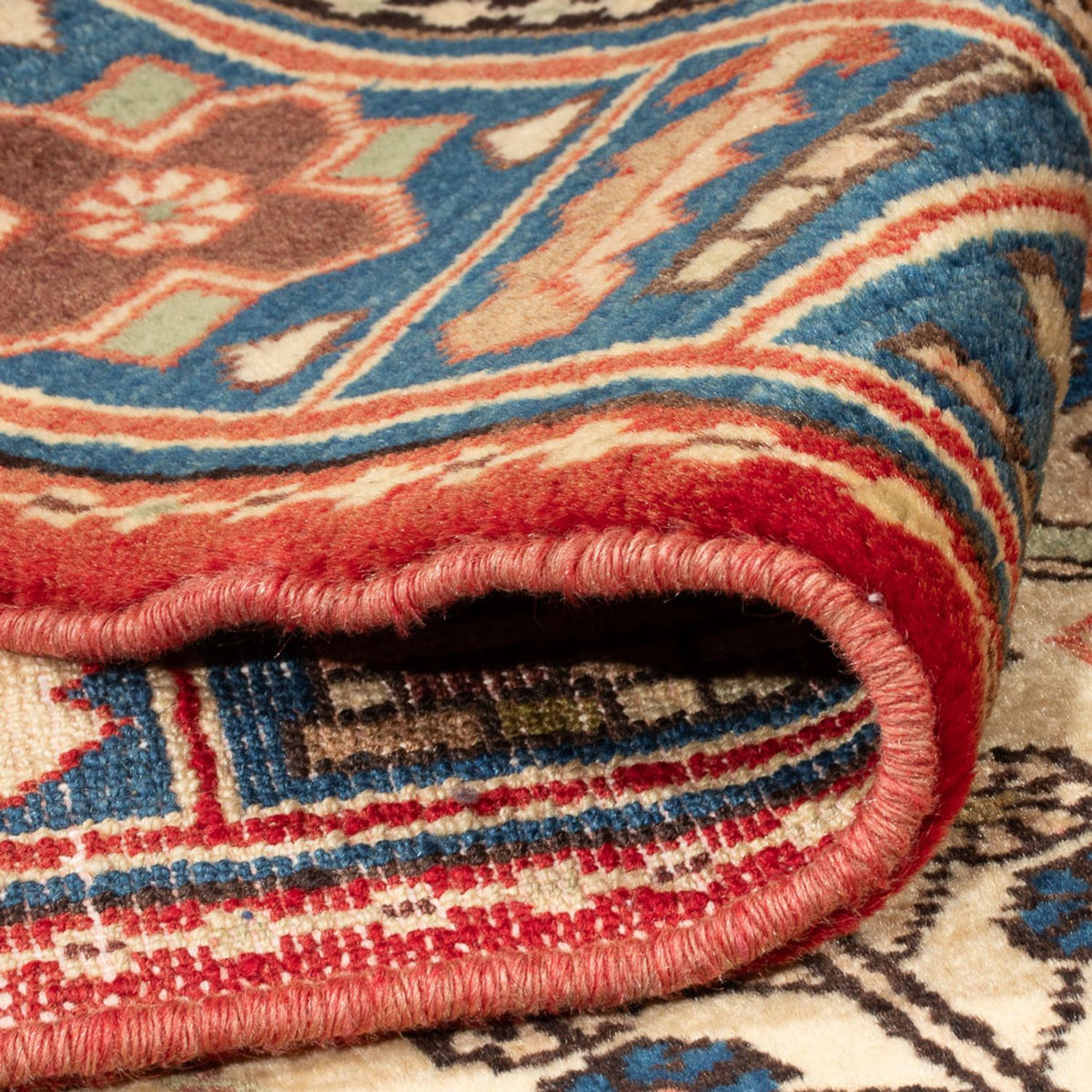 Alfombra persa - Nómada - 190 x 138 cm - azul