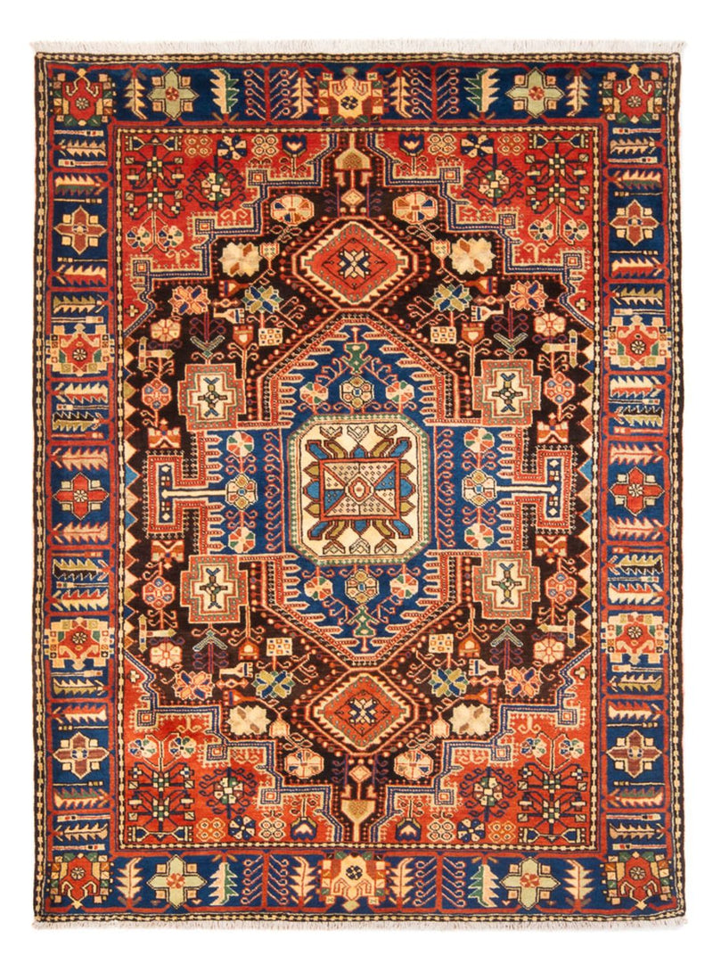 Alfombra persa - Nómada - 200 x 145 cm - azul