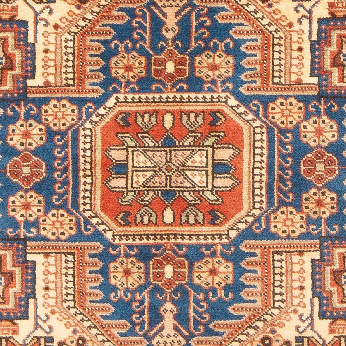 Alfombra persa - Nómada - 196 x 142 cm - azul