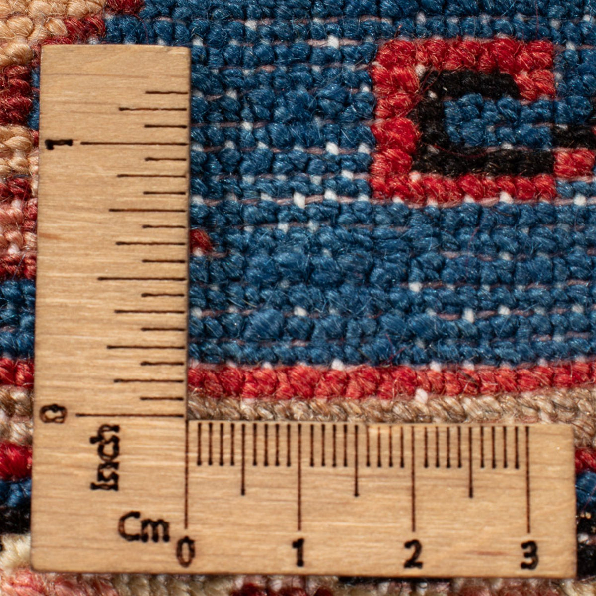 Alfombra persa - Nómada - 194 x 135 cm - azul