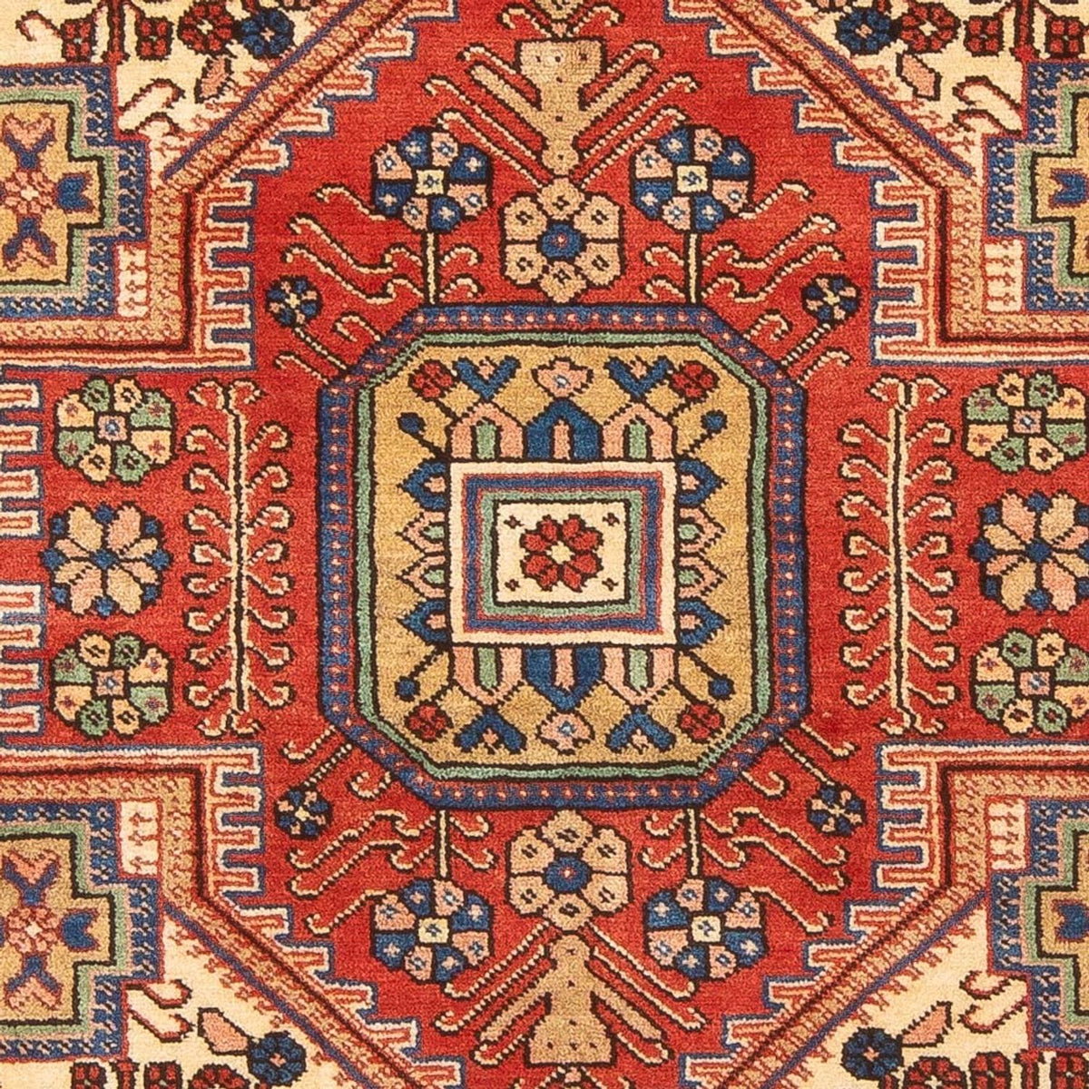 Alfombra persa - Nómada - 202 x 143 cm - rojo