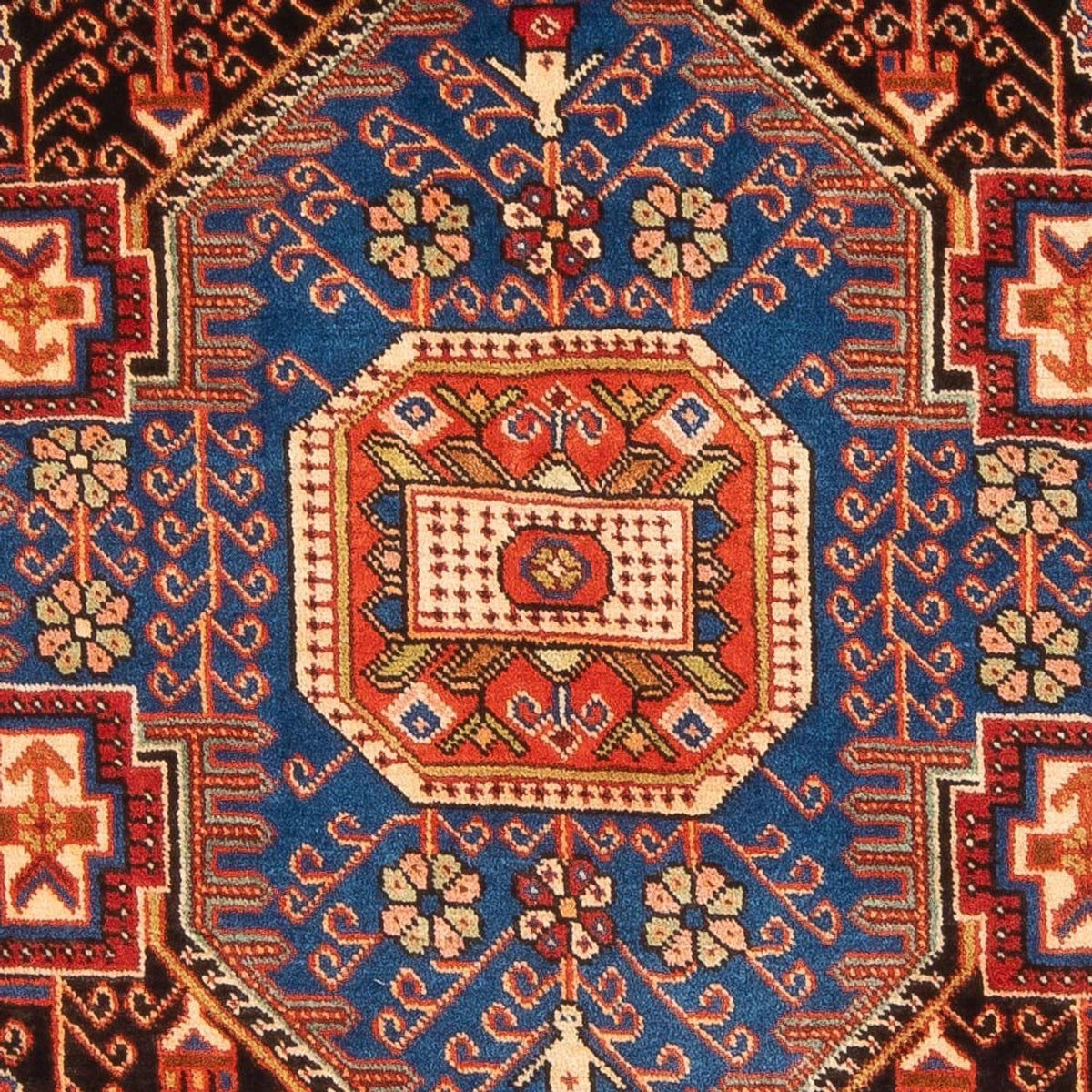 Alfombra persa - Nómada - 193 x 136 cm - azul