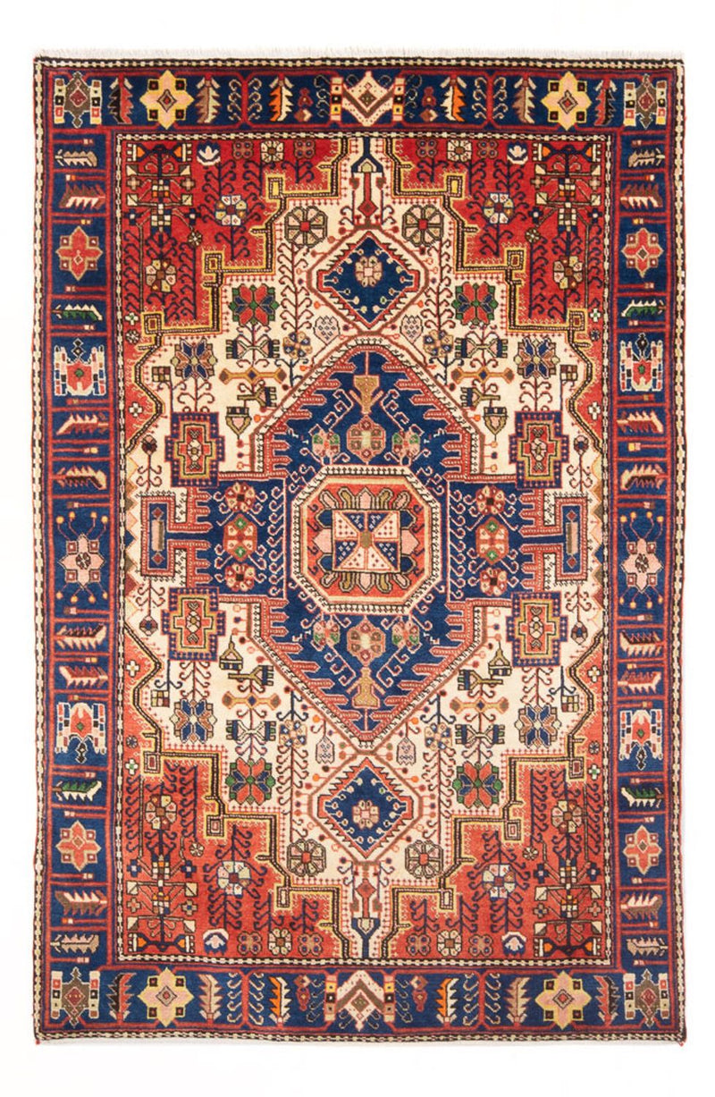 Alfombra persa - Nómada - 197 x 140 cm - azul